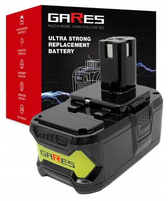 Zdjęcie produktu dla Gares Wkład do Akumulatora Ryobi RB18L30 R18BP One+ R18DD-LL25S | 18 V 5.2 Ah Li-Ion | Pakiet Ogniw do Regeneracji | Wysoka Wydajność Gares®