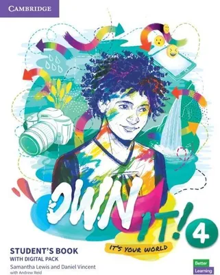 Produktbild von Own It! Level 4 Student's Book with Digital Pack