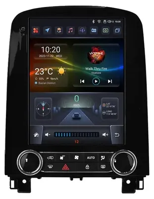 Image de Autoradio, écran tactile, compatibilité multimédia, compatible avec Renault Scenic de 2013 à 2024, système de navigation GPS stéréo, S2 AHD AIPro