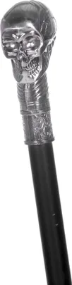 Produktbild von Wanderstock mit Totenkopf - Western Stock - Gehstock
