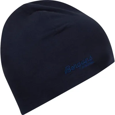 Produktbild von Bergans Kinder Mütze Baumwolle Beanie Blau