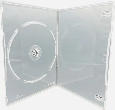 Produktbild von Transparent DVD-CD-Blu Ray Etui Pack von 50 Stück