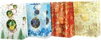 Produktbild von Weihnachtstasche MIX 225x110x320/T2L/6 – 10 Stück