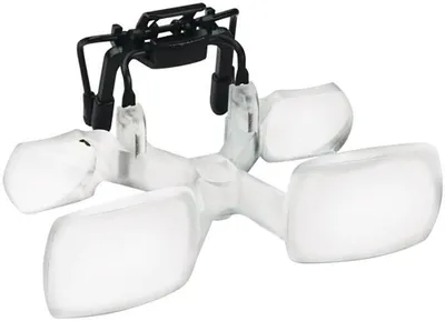 Image de Loupes avec pince pour lunettes 2x