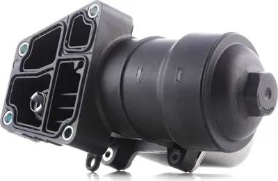 Produktbild von RIDEX 590H0004 Ölfiltergehäuse für VW GOLF VI (5K1) Polo Schrägheck (6R1, 6C1) TIGUAN (5N) für AUDI A4 Avant (8K5, B8) A6 Avant (4G5, 4GD, C7)