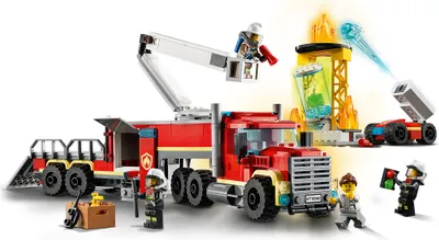 Produktbild von LEGO 60282 City Mobile Feuerwehreinsatzzentrale mit Spielzeug-Feuerwehrauto