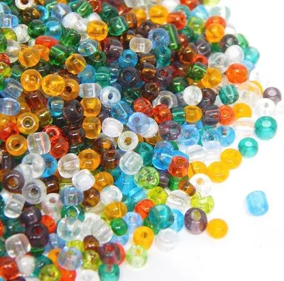 Produktbild von Famanu Pony Perlen Set - 6500 Stück in 17 Farben, 2 mm für Schmuck und Bastelarbeiten