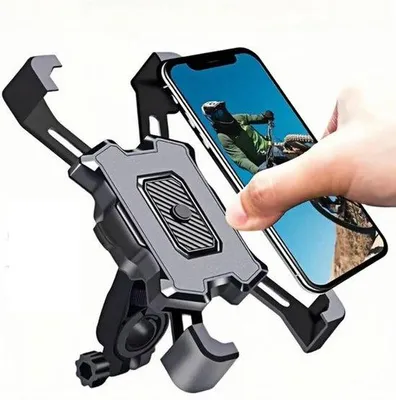 Obrázok produktu pre Univerzálny držiak na telefón na motorku a skúter s otočením o 360 stupňov pre väčšinu smartfónov