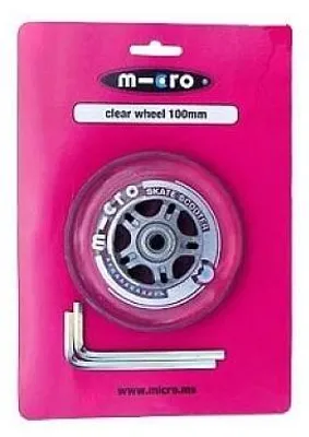 Productafbeelding van Micro 100mm transparante spiegel voor achteraan (1 stuk)