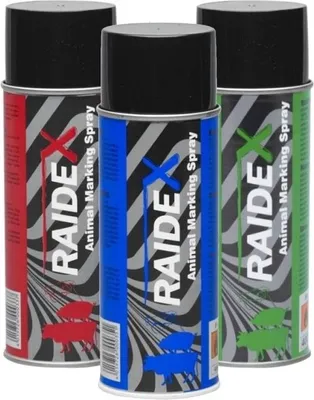 Immagine prodotto di Raidex Spray bovini/suini (500 ML) - Blu