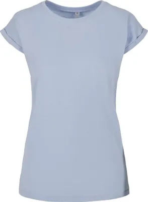 Produktbild von Build Your Brand Kurzarm-T-Shirt für Frauen Uapha hellblau XL