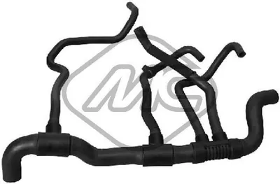 Produktbild von Metalcaucho Kühlerschlauch Wasserschlauch für OPEL Vivaro A Kastenwagen (X83) 09253