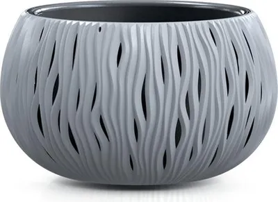 Produktbild von Prosperplast Blumentopf BOWL SANDY Grau 47,8 cm