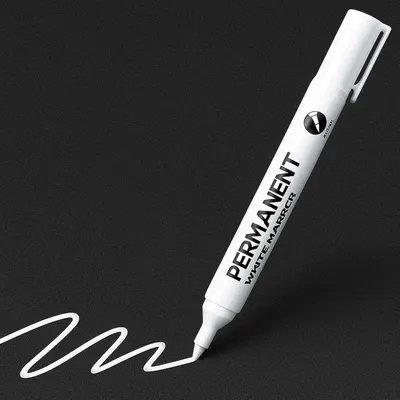 Imagen del producto de Rotulador permanente acrílico, resistente al agua, con punta de 2 mm, ideal para piedra, madera, vidrio, cerámica y textiles