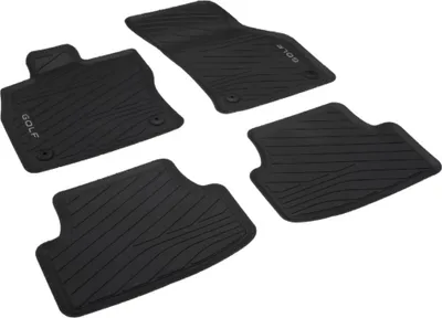 Produktbild von Original VW Golf VIII Allwetterfußmatten vorne und hinten