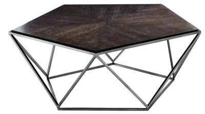 Zdjęcie produktu dla Casa Padrino stolik kawowy / stolik do salonu 94 x 94 x h. 38 cm - Luksusowe meble