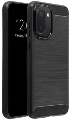 Imagen del producto de Funda con acabado cepillado para OnePlus 15R - Negro, Imagen generada por IA