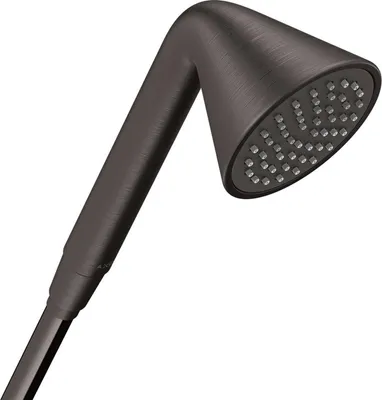 Produktbild von hansgrohe Handbrause Axor 85mm, 1jet, brushed black chrome