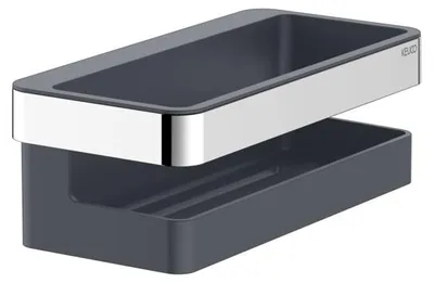Obrázek produktu pro Polička do sprchy Keuco Moll CHROM/ANTRACIT 12758010001