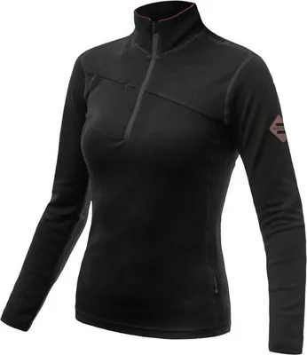 Immagine prodotto di Felpa Sensor Merino Upper Zip Donna Nero Taglia XL 12110048-03