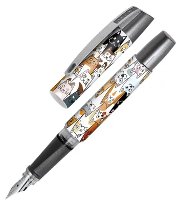 Immagine prodotto di ONLINE® 61337/3D ONLINE® Campus Fluffy Cats Patronenfüller mehrfarbig M (mittel)