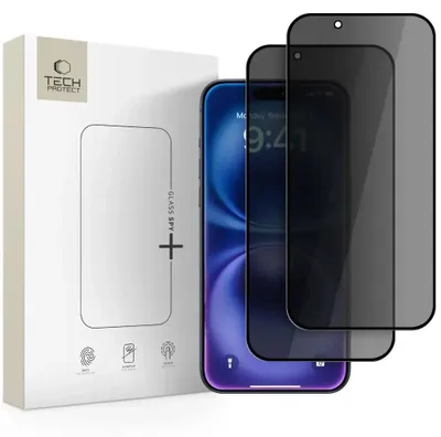 Immagine prodotto di Tech-Protect Glass Spy+ Confezione da 2 pezzi per Iphone 17 Air