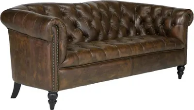 Produktbild von Sofa Chesterfield Shelford 3-Sitzer antik braun