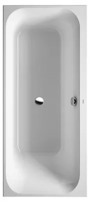 Zdjęcie produktu dla Wanna prostokątna DURAVIT 70 x 160 x 46 cm biała gładka 700308000000000