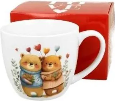 Zdjęcie produktu dla Porcelanowy kubek w pudełku Niedźwiedzie