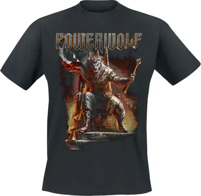 Produktbild von Powerwolf T-Shirt Herren Wake Up The Wicked schwarz XL