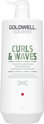 Zdjęcie produktu dla Goldwell Dualsenses Curls & Waves Hydrating Conditioner odżywka do włosów falowanych i kręconych 1000 ml