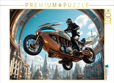 Produktbild von CALVENDO Puzzle Flug-Quad in Schwebeposition | 1000 Teile Lege-Größe 64x48cm Foto-Puzzle für glückliche Stunden