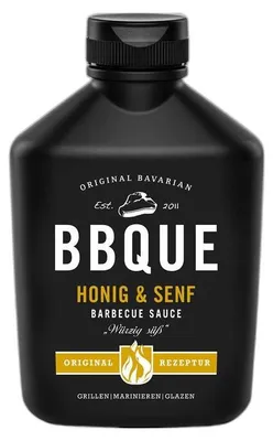 Obrázek produktu pro BBQUE BBQ omáčka Honig & Senf, 400 ml