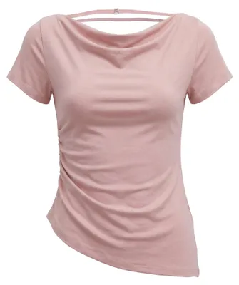 Image de Chemisier pour femme DULCEY - rose, taille XS