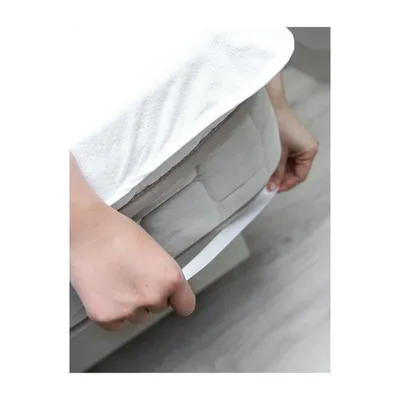Produktbild von Matratzenschoner Wasserdicht und Atmungsaktiv  160x200cm +25cm mit 4 Eckgummi Inkontinenzunterlage Waschbar