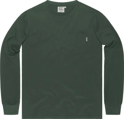 Image de Vintage Industries Grant Pocket chemise à manches longues, gris/vert, L