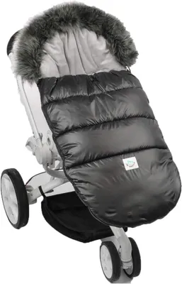 Produktbild von Universeller Winter-Schlafsack für Kinderwagen und Buggy, Fußsack in  (Graphite)