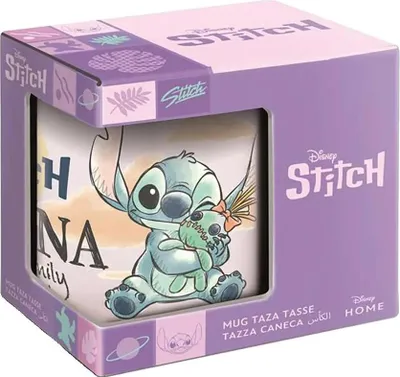 Produktbild von Stor Stitch & Angel Ohana Keramiktasse 325ml Lila Lila One Size