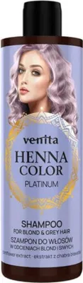 Produktbild von Venita Henna Color Tönungsshampoo - Kühles Platin, 300ml