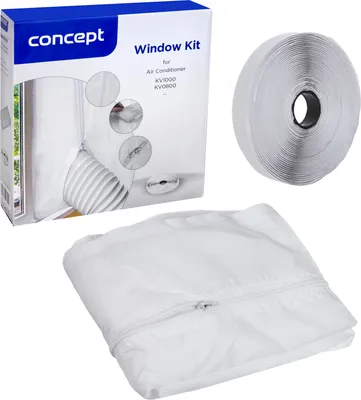 Produktbild von Fensterzubehör Concept 42392562 Fensterdichtungssatz für Klimaanlagen Fensterbausatz Dichtungsring