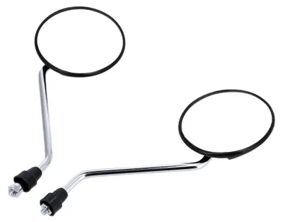 Image de Jeu : 2 miroirs, Ø100mm - pour Simson S50, S51, S70, KR51/2 Schwalbe, SR50, SR80, etc.