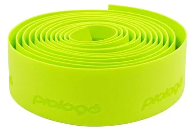 Produktbild von Prologo Lenkerband PLAINTOUCH grün Fluo mit Stopfen, Kork