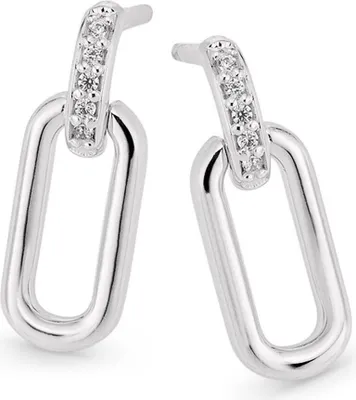 Produktbild von Orolino Ohrringe Gold 585 mit 10x Brillant zus. 0,03ct.