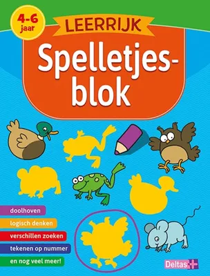 Image de Bloc de jeux d'apprentissage 4-6 ans
