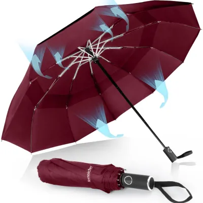 Productafbeelding van Stormvaste Zakparaplu voor Heren, Dames en Kinderen