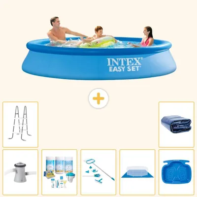 Imagen del producto de Conjunto de piscina Easy Set - 305x61 cm - 8 piezas - S20346