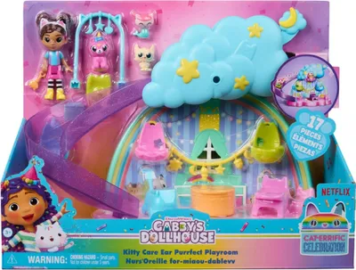 Produktbild von Spin Master Spielset Kitty Care Gabbys Haus Puppe Rosa  Rosa One Size