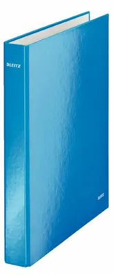 Immagine prodotto di LEITZ 42420036 Raccoglitore ad anelli WOW, DIN A4, cartone rigido, blu