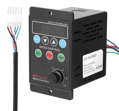 Produktbild von 400W AC220V Multifunktionaler Motordrehzahlregler Motordrehzahlregler Anzeigerate Zielwert einstellbar