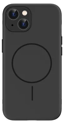 Productafbeelding van imoshion Color Backcover met Thin MagSafe Ring voor de Apple iPhone 14 / 13 - Zwart